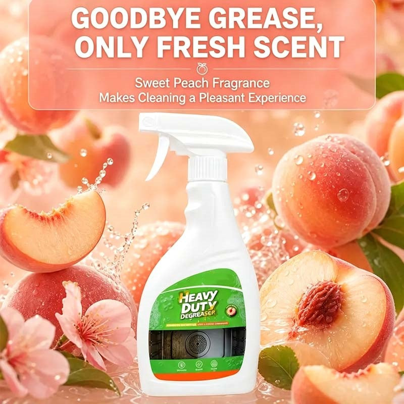 🧽 Heavy-Duty Degreaser Spray – Kitchen Grease Remover for Range Hoods & Filters