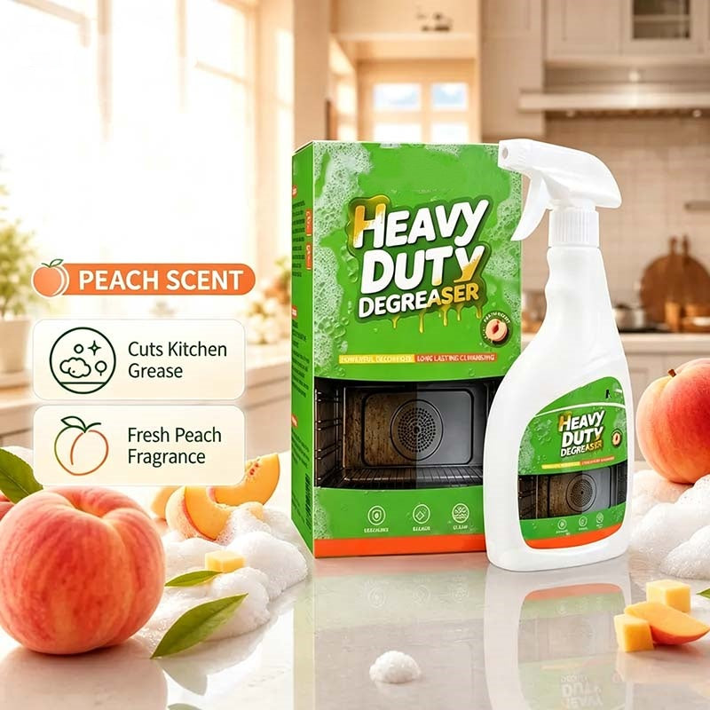 🧽 Heavy-Duty Degreaser Spray – Kitchen Grease Remover for Range Hoods & Filters
